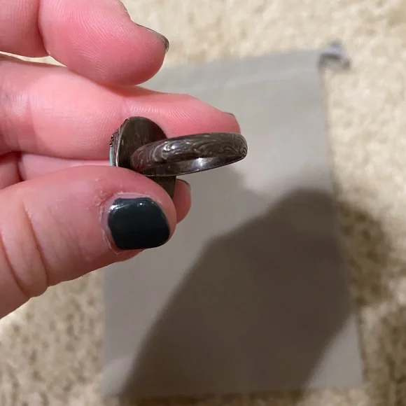 Vintage real turquoise ring - Picture 6 of 6